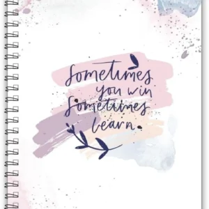 TimeWise A5 All-in-One Planner Diary – 146 Pages Unruled (Multicolor) | Daily Plannerr, Journal & Productivity Organizer