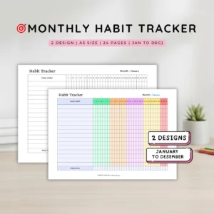 Study Loop Student Planner – Daily Habit Tracker & Focus Journal for Academic Success
